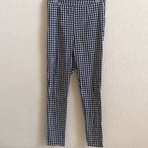 Charlotte Russe Checkered Cigarette Pants